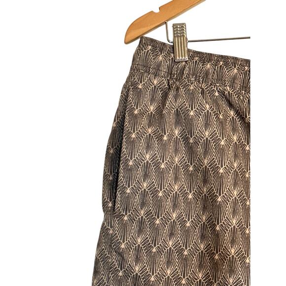 Rails Men's Kian Tin Stamp Swim Trunks Shorts Resort Coastal Size XL Gray Cream - Picture 4 of 9